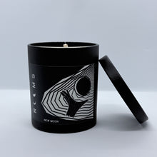 Load image into Gallery viewer, New Moon Altar Candle – Vanilla, Oakmoss, Jasmine, Sandalwood